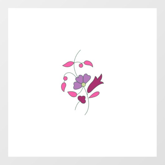 Ndrrmc Style, Soft Paars, Jazzberry Jam Raamsticker (Vel)