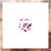 Ndrrmc Style, Soft Paars, Jazzberry Jam Raamsticker (Vel 2)