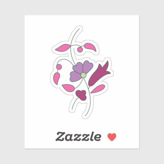 Ndrrmc Style, Soft Paars, Jazzberry Jam Sticker (Vel)