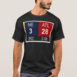 NE 3 vs ATL 28 Champions Comeback Essential T-Shir T-shirt