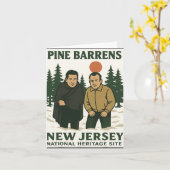 Ne Barrens New Jersey Graphic Design  Kaart (Gele Bloem)