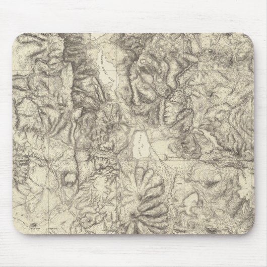 NE California en NW Nevada 2 Muismat (Voorkant)