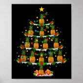 Ne Christmas Tree Lights Funny Ne Xmas Tank Top  Poster (Voorkant)