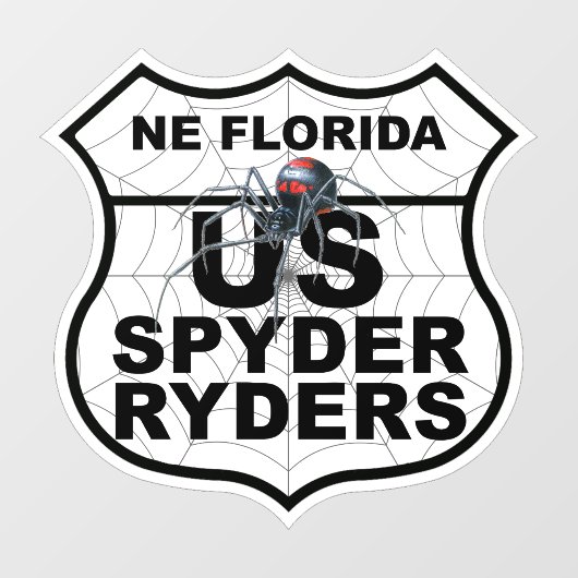NE Florida Hoofdstuk - Sticker Hoofdstuk Logo (Vel)