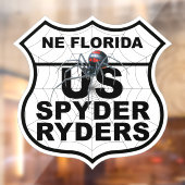 NE Florida Hoofdstuk - Sticker Hoofdstuk Logo (Vel 2)