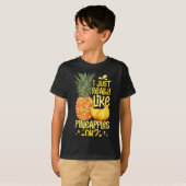 Ne Fruit Plant Juice Funny Hawaiian Quotes T-shirt (Voorkant volledig)