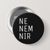 Ne Nem Nir Pronoun Button (Voorkant /achterkant)