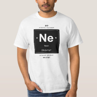 Ne, Neon (chemische elementen) T-shirt