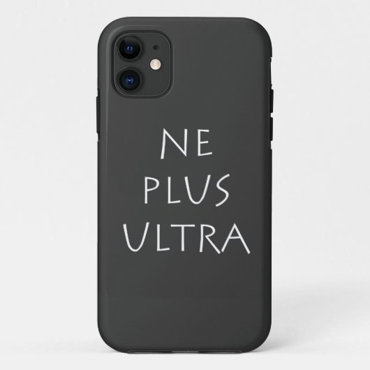 Ne Plus Ultra Case-Mate iPhone Case (Achterkant)