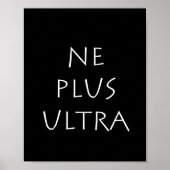 Ne Plus Ultra Poster (Voorkant)