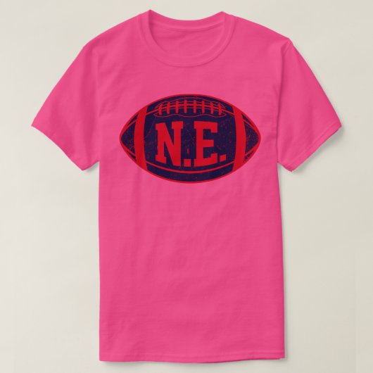 NE Retro Rood T-shirt (Design voorkant)