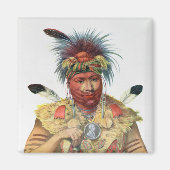 Ne-Sou-A-Quoit, Fox Chief Magneet (Voorkant)