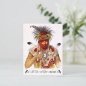 Ne-Sou-A Quoit, Fox Chief met hoofdadres Briefkaart (Staand voorkant)