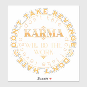 Ne The Venge Pas Citation Inspiration Message Sticker