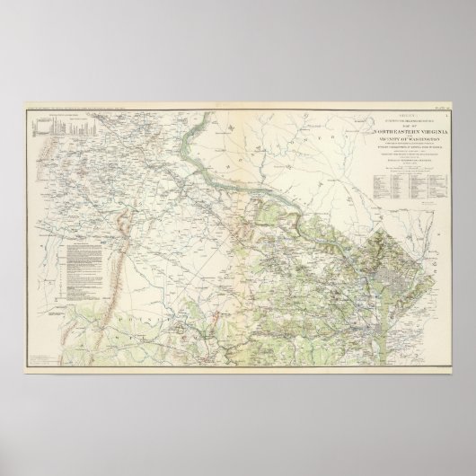 NE Virginia, Washington 1 Poster (Voorkant)