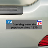 nea & dnc dumpen door de sticker van de bevolking (Op auto)