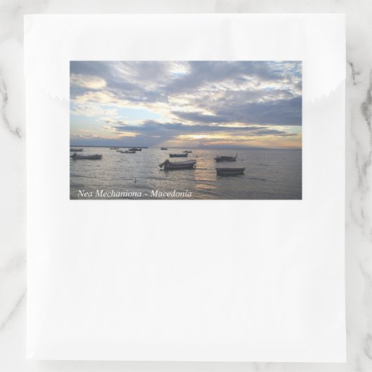 Nea Mechaniona - Macedonië Rechthoekige Sticker (Tas)