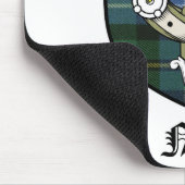 Neal Clan Crest Badge Tartan Muismat (Hoek)