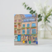 Neal's Yard, Covent Garden, Briefkaart uit Londen (Staand voorkant)