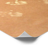 Neandertaler in Kalk Poster (Hoek)