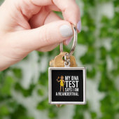 Neanderthaler Caveman Woman Skull Gift Sleutelhanger (Hand)