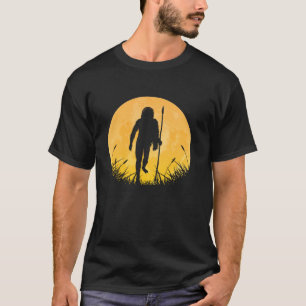 Neanderthaler Easy Halloween Outfit Primate Moon C T-shirt