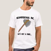 Neanderthaler Knife T-shirt (Voorkant)