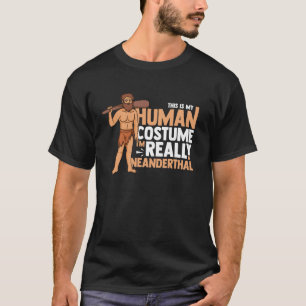 Neanderthaler Man DNA Euraziatische Primaat Docume T-shirt