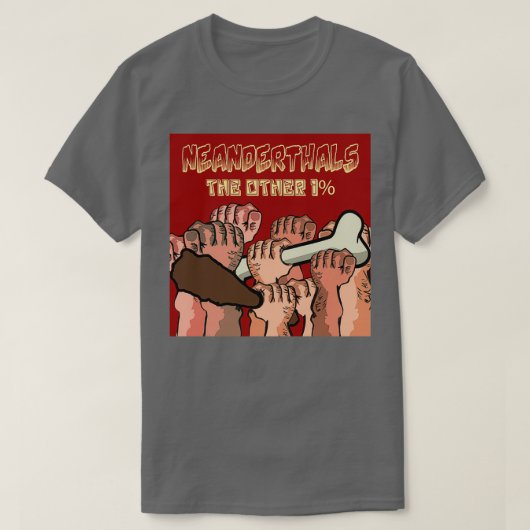 Neanderthalers De andere T-shirt (Design voorkant)