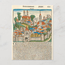 Neapolis Napels Italië Medieval Manuscript Briefkaart