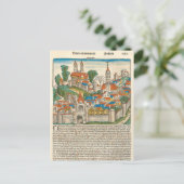 Neapolis Napels Italië Medieval Manuscript Briefkaart (Staand voorkant)