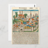 Neapolis Napels Italië Medieval Manuscript Briefkaart (Voorkant / Achterkant)