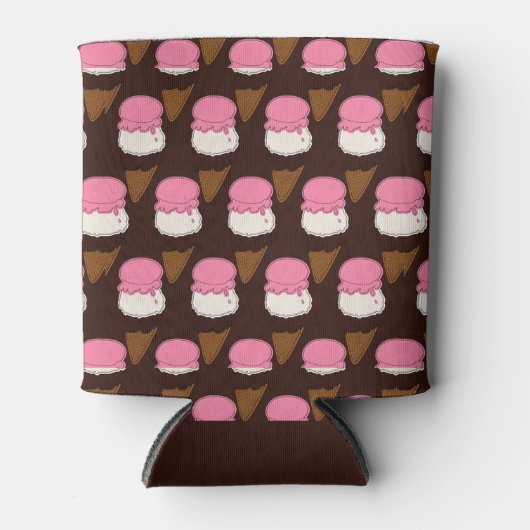 Neapolitaan-getitreerd ijskap bevat 1-KOELBOX Blikjeskoeler (Voorkant)