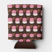 Neapolitaan-getitreerd ijskap bevat 1-KOELBOX Blikjeskoeler (Achterkant)