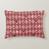 Neapolitaanse Stickers Argyle-16x12 Accent Pillow Decoratief Kussen (Voorkant)