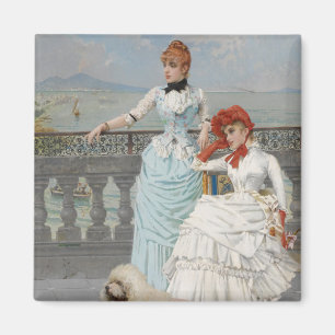 Neapolitan Beauties (Italiaanse jonge vrouwen met Magneet
