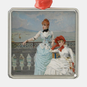 Neapolitan Beauties (Italiaanse jonge vrouwen met Metalen Ornament