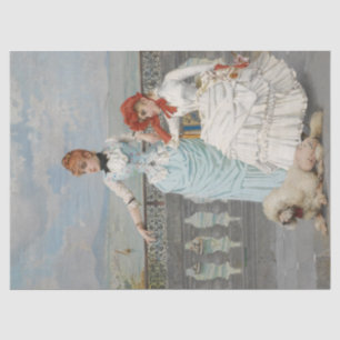 Neapolitan Beauties (Italiaanse jonge vrouwen met Tissuepapier