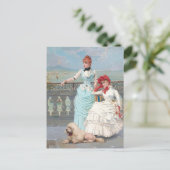 Neapolitan Beauties van Vittorio Matteo Corcos Briefkaart (Staand voorkant)