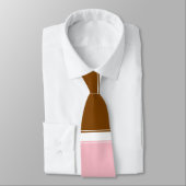 Neapolitan, horizontaal gestreept stropdas (Gebonden)