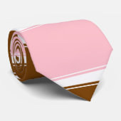 Neapolitan, horizontaal gestreept stropdas (Opgerold)