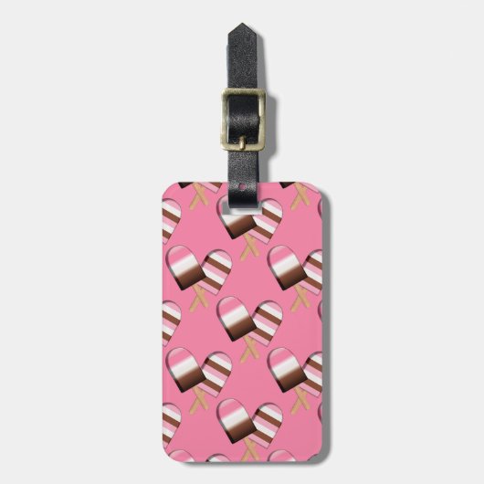Neapolitan Ice Cream Bars-01-BAGAGELABEL Bagagelabel (Voorkant verticaal)