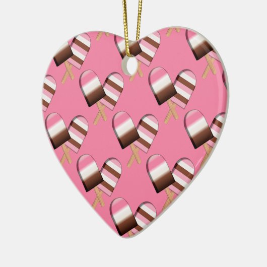 Neapolitan Ice Cream Bars 01-HART ORNAMENT (Links)