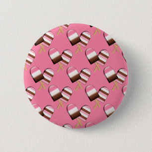 Neapolitan Ice Cream Bars 01-PIN-BUTTON Ronde Button 5,7 Cm
