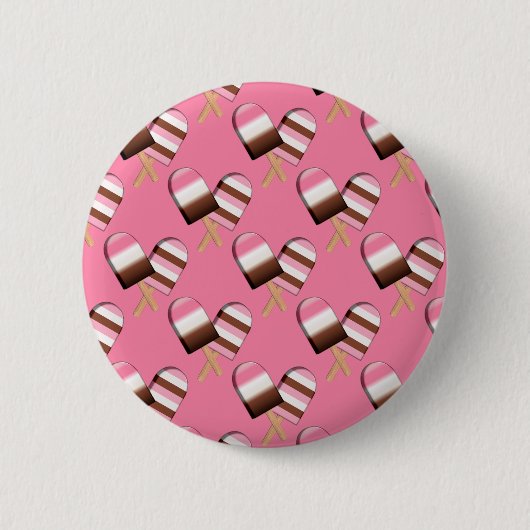 Neapolitan Ice Cream Bars 01-PIN-BUTTON Ronde Button 5,7 Cm (Voorkant)