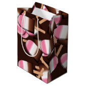 Neapolitan Ice Cream Bars 2-GIFT BAG M Medium Cadeauzakje (Achterkant Gekanteld)