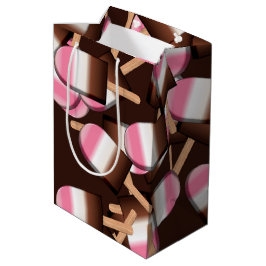 Neapolitan Ice Cream Bars 2-GIFT BAG M Medium Cadeauzakje