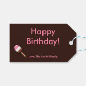 Neapolitan Ice Cream Bars 2-GIFT LABELS Cadeaulabel (Voorkant (Horizontaal))