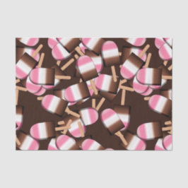 Neapolitan Ice Cream Bars 2-weefsel, omslagpapier Tissuepapier