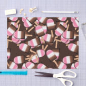 Neapolitan Ice Cream Bars 2-weefsel, omslagpapier Tissuepapier (Craft)